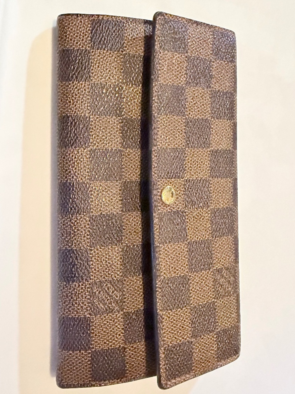 Louis Vuitton Damier Ebene Sarah Wallet